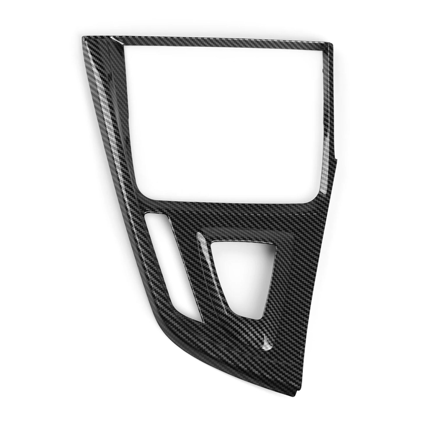 Car Center Console Dashboard Gear Shifter Panel For BMW F30 F31 F34 3GT F32 F33 F36 Trim Accessories, Carbon Fiber ABS Sticker