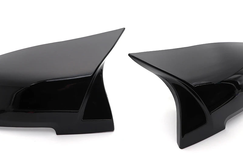 2x White mirror cover Black mirror cover Overlay for BMW 1 2 3 3GT 4 X1 E84 M2 i3 Series F20 F21 F22 F23 F30 F31 F32 F33 F34 F80