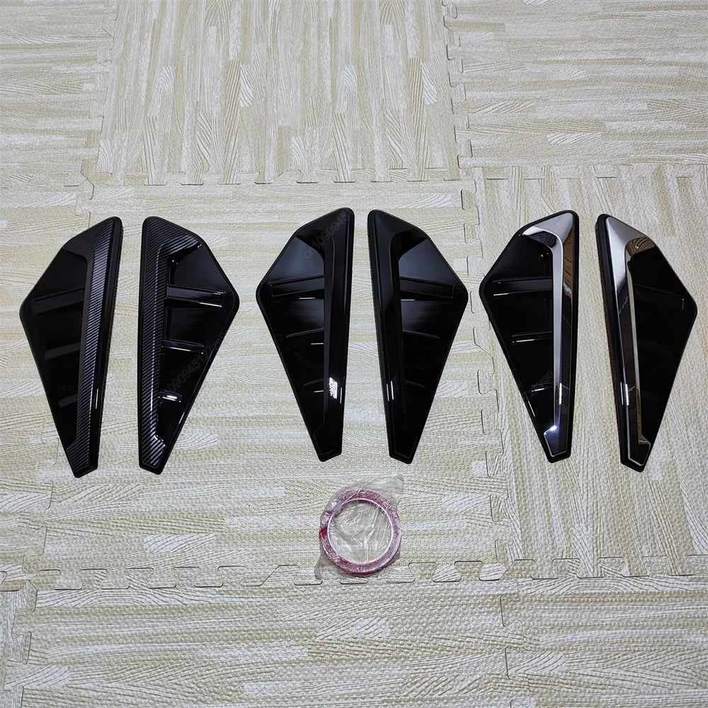 2Pcs For BMW X5 G05 X5M F95 2019-2022 Car Modified Side Spoiler Wind Knife Side Fender Vent Decoration Stickers Car-Styling