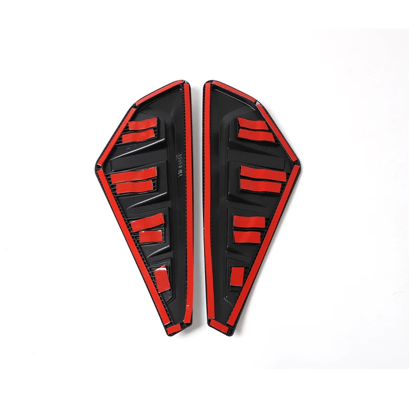 2pcs Car Modified Side Spoiler Wind Knife For BMW X5 G05 X5M F95 2019-2022 Side Fender Vent Decoration Stickers Car-Styling