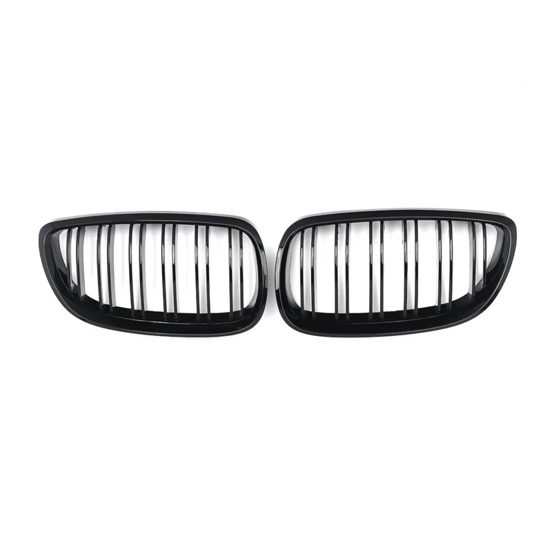 Gloss Black For BMW 5 Series F10 F11 F18 M5 Front Bumper Grills Double 2010-2016 Wide Kidney Grille 520d 530d 540i 528i 535i CAR