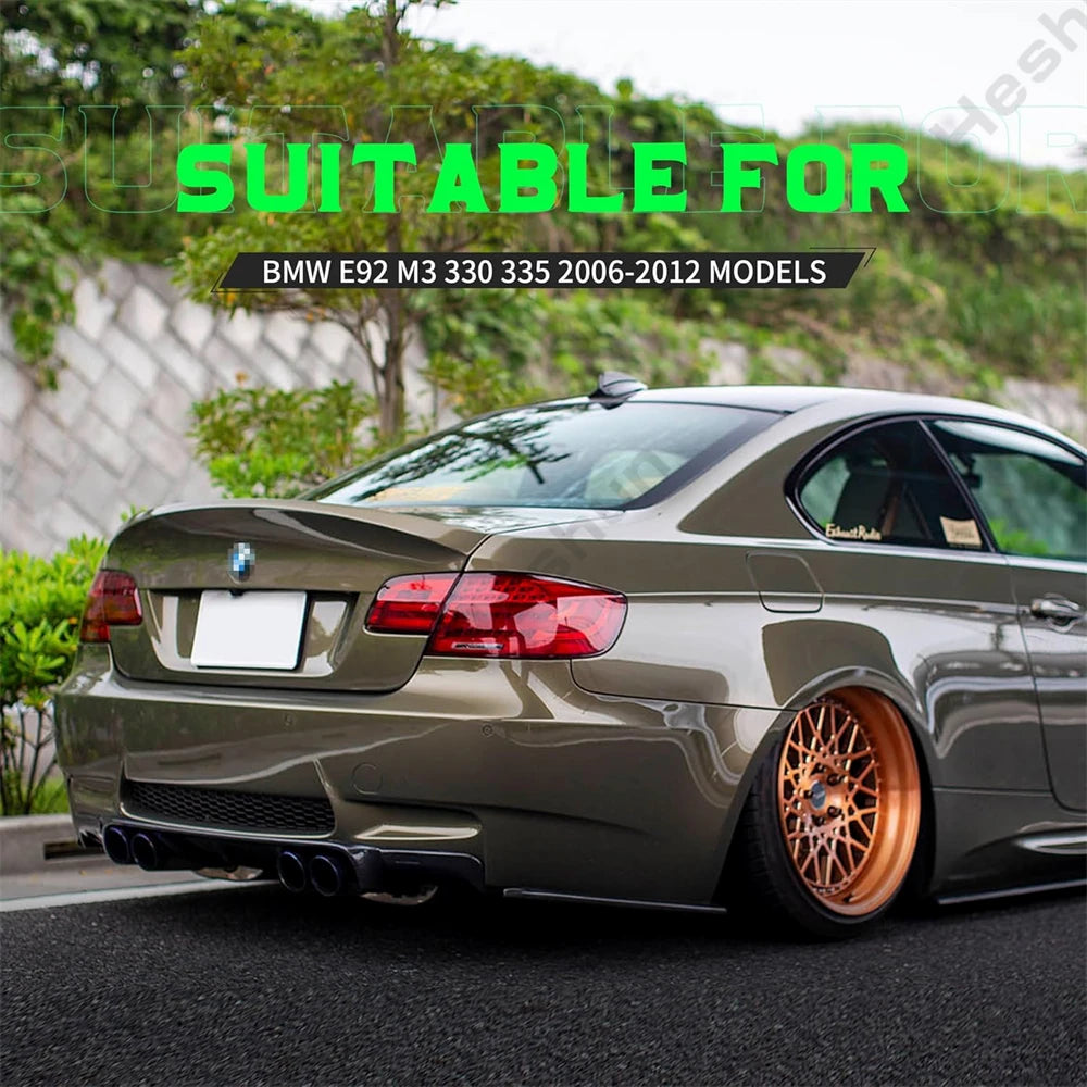 Pair Full LED Taillights For BMW 3 Series E92 M3 coupe 328i 335i 330i 2006 - 2012 Taillamp Rear Lamp Brake Fog Turn Signal Light