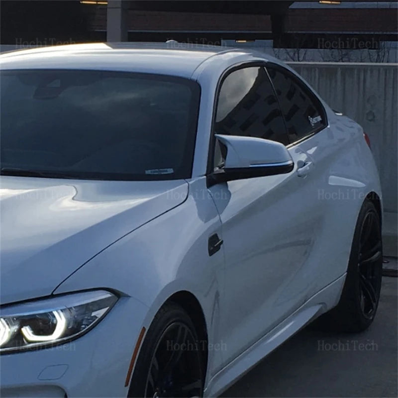 2x White mirror cover Black mirror cover Overlay for BMW 1 2 3 3GT 4 X1 E84 M2 i3 Series F20 F21 F22 F23 F30 F31 F32 F33 F34 F80