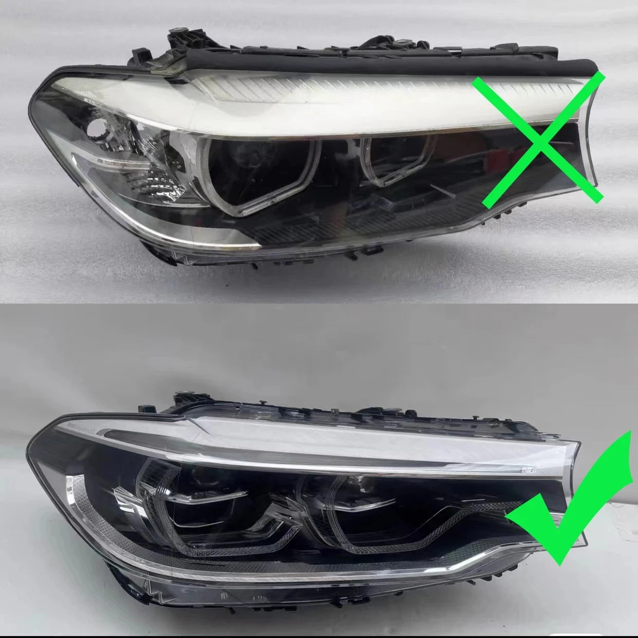 Yellow DRL Module For 2018 2019 BMW 5 series G30 530i G32 GT F90 M5 Adaptive LED Headlight Angel Eyes 63117214939 63117214940