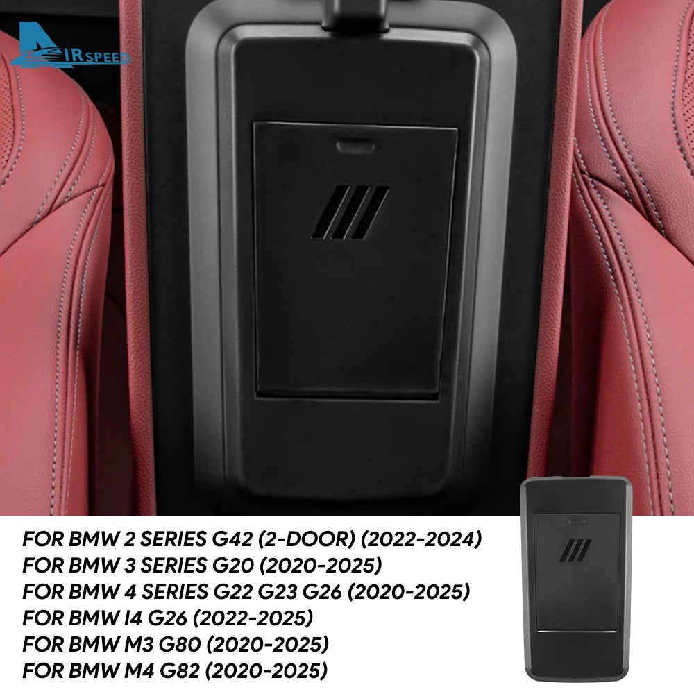 for BMW 2 3 4 Series i4 G26 G20 G22 M3 G80 M4 2020-2023 Car Armrest Hidden Storage Box Organizer Interior Modification Product