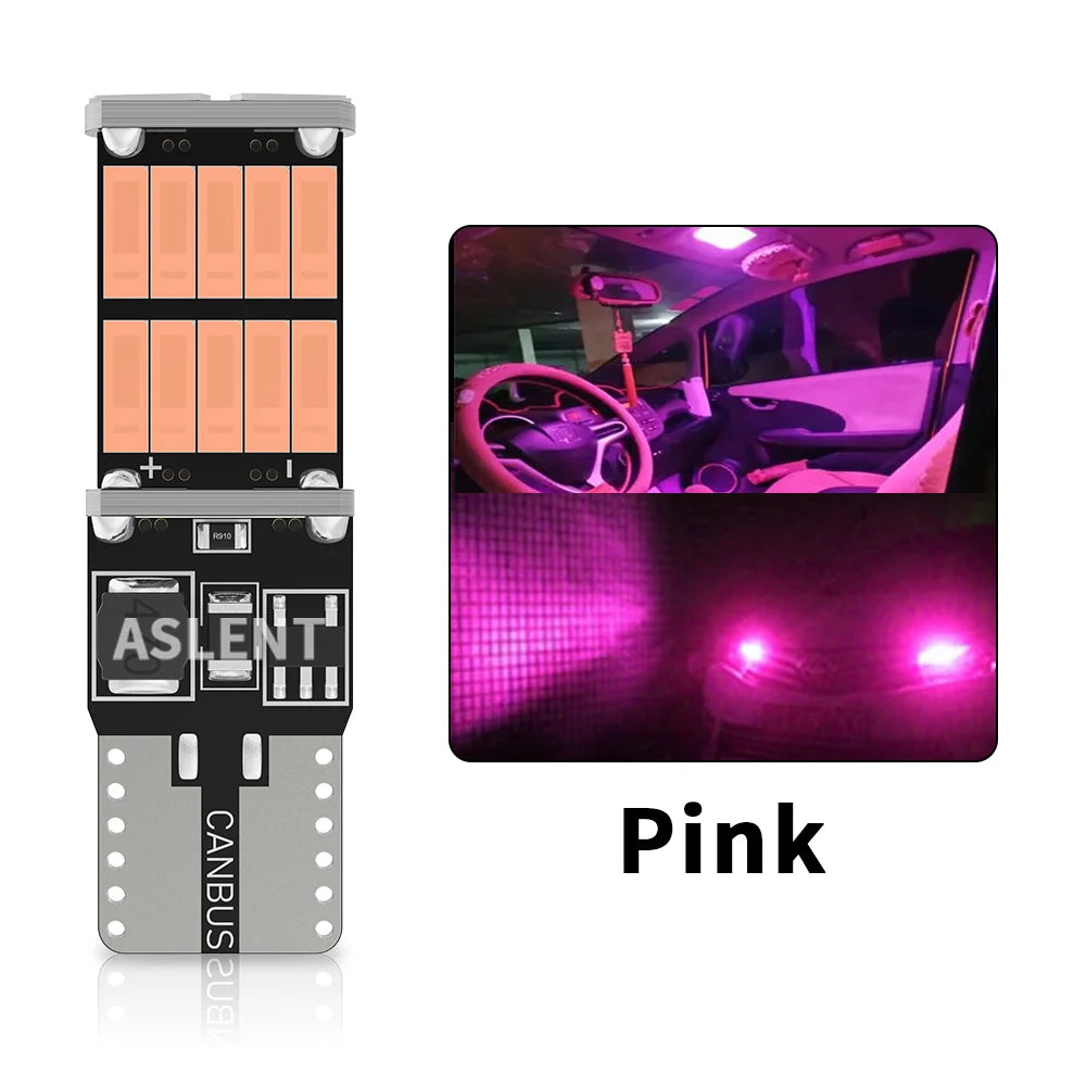 2/10x T10 W5W Canbus Car LED Bulb for BMW Mini Cooper R56 R53 E90 E46 F20 F10 E39 Z4 Interior Dome Trunk Lamp Parking Lights 12V