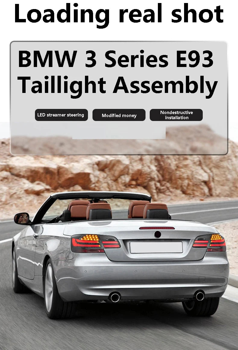 Suitable for BMW 3 Series E92 E93 tail light assembly turn daylight lamp M3 modification LED tail light