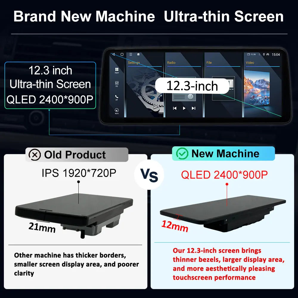 Navi GPS Android 16 for BMW X3 G01 X4 G02 2018 - 2022 EVO System Wireless Carplay Car Radio Multimedia Player BT WiFi DSP Stereo