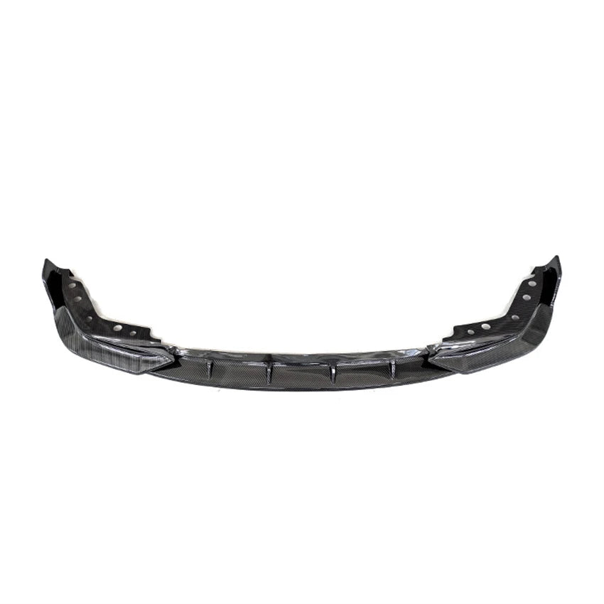Carbon Look Front Bumper Lip Spoiler Splitter Diffuser Cover Canards tuning For BMW 3 Series G20 G21 G28 2019-2022 M Pack