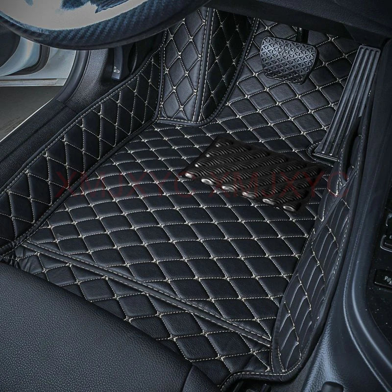 Artificial Leather Custom Car Floor Mats for BMW 4 Series F32 Coupe F33 Convertible F36 Gran Coupe Interior Accessories Details