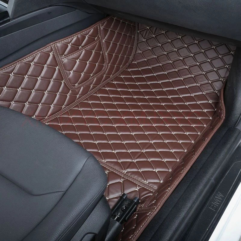 Artificial Leather Custom Car Floor Mats for BMW 4 Series F32 Coupe F33 Convertible F36 Gran Coupe Interior Accessories Details