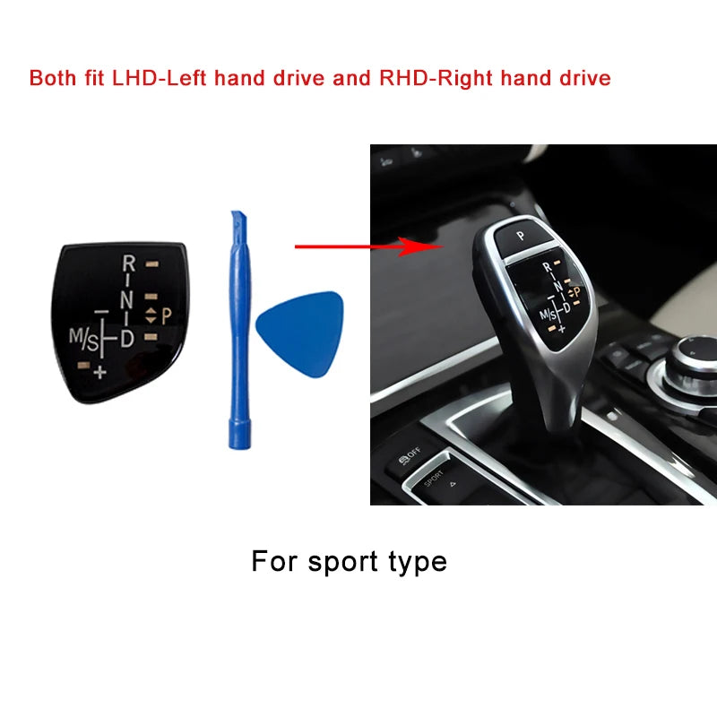 F10 F30 F11 F31 Gear Shift Knob Cover Interior Replacement Gear Shifter Lever Panel For BMW F32 F33 F34 F36 F06 F12 F20 F22 F25
