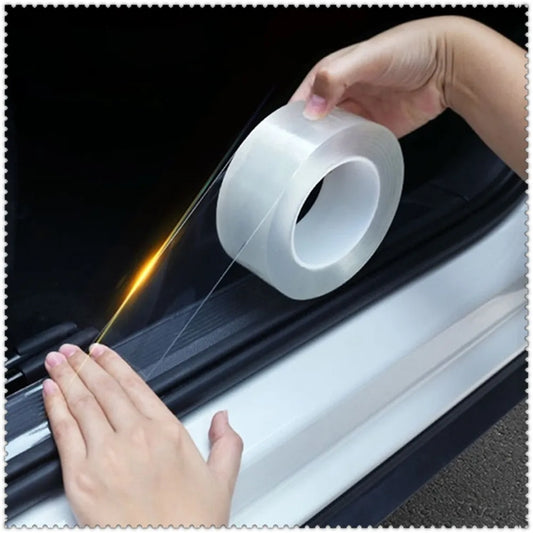 Car Threshold Transparent Film Door Edge Rim auto Stickers for BMW X1 E84 F48 X3 X4 F34 F31 F11 F07 F30 F10 X5 E53 F15 E70 E71