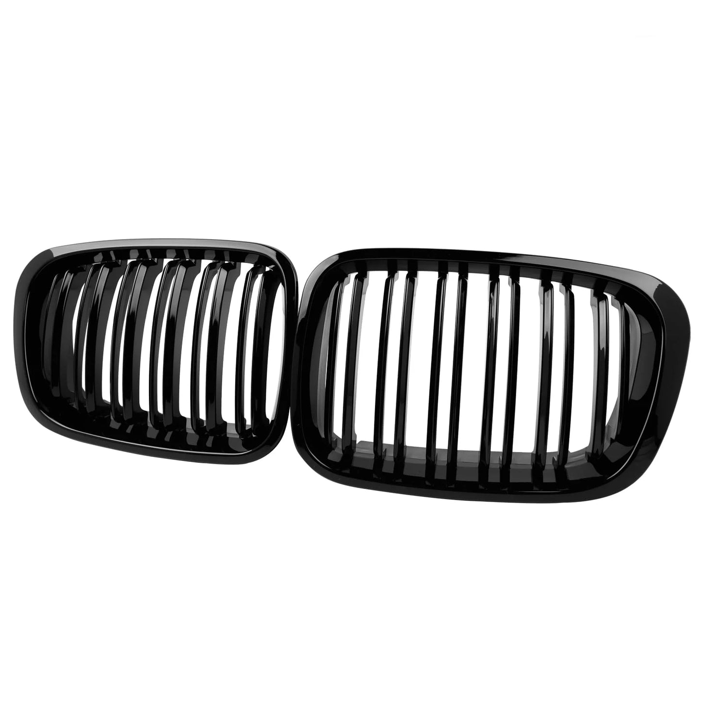 For BMW 3-Series E46 Grill 1998-2001 2/4 Doors Car Front Kidney Grill 318i 320i 325i 330i Gloss Black Racing Grille Accessories
