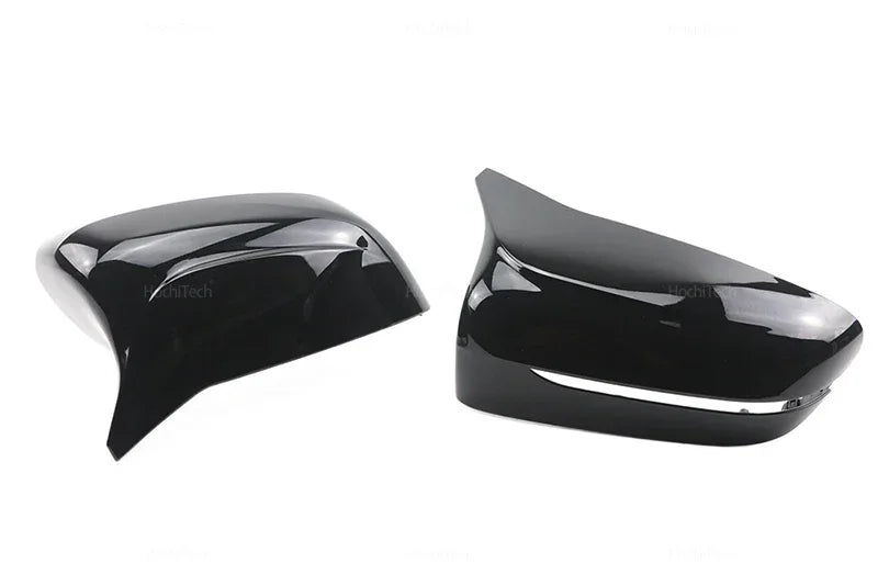 For BMW 3 4 5 6 7 8 series G20 G22 G30 G38 G11 G15 G16 Car Rearview Mirror Cover Side Wing Protect Frame Covers Bright Black