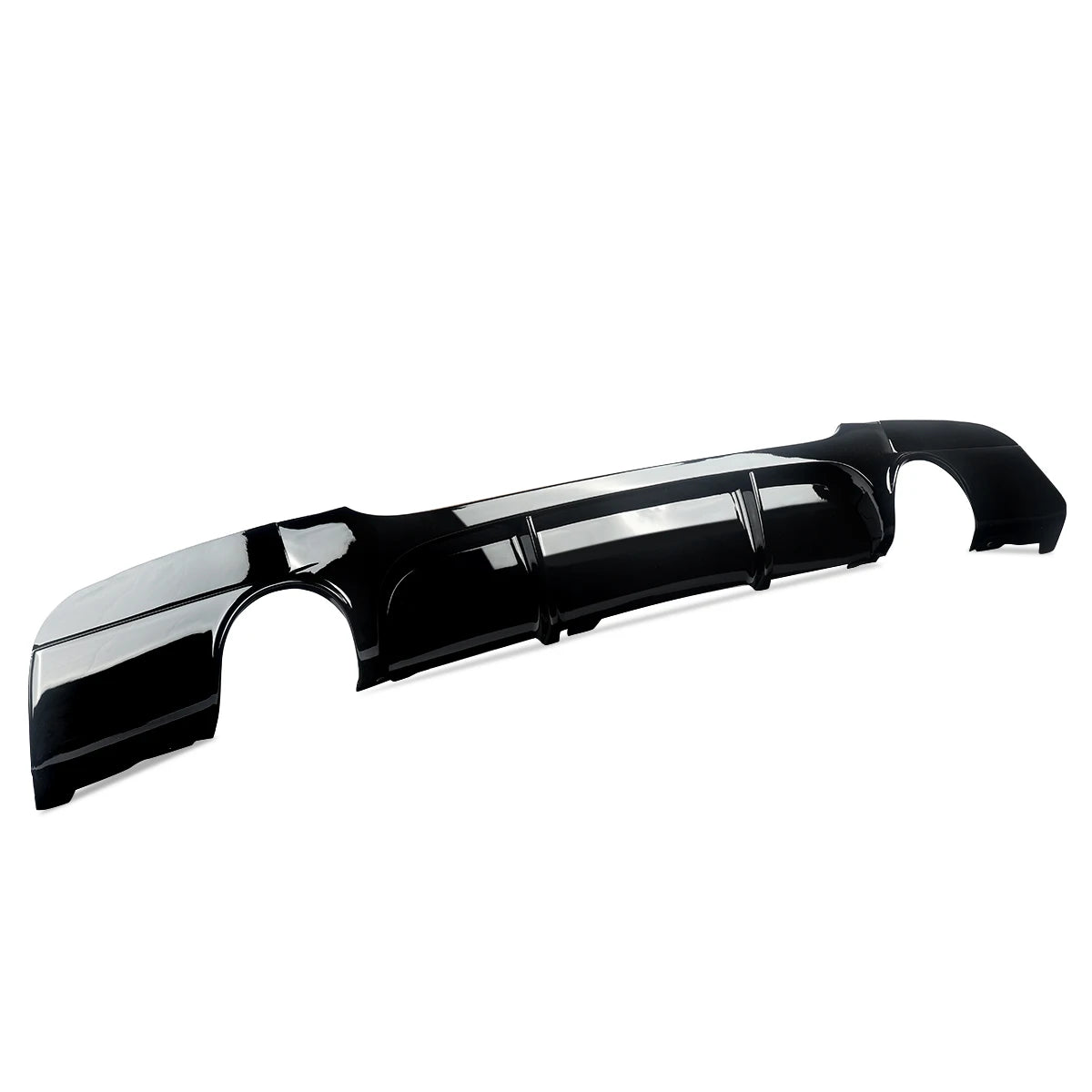Performance Style for 2005-2013 BMW 3 Series 325i 335i E90 E91 M Sport Rear Bumper Diffuser Lip 2005-2013 Glossy Black Tuning