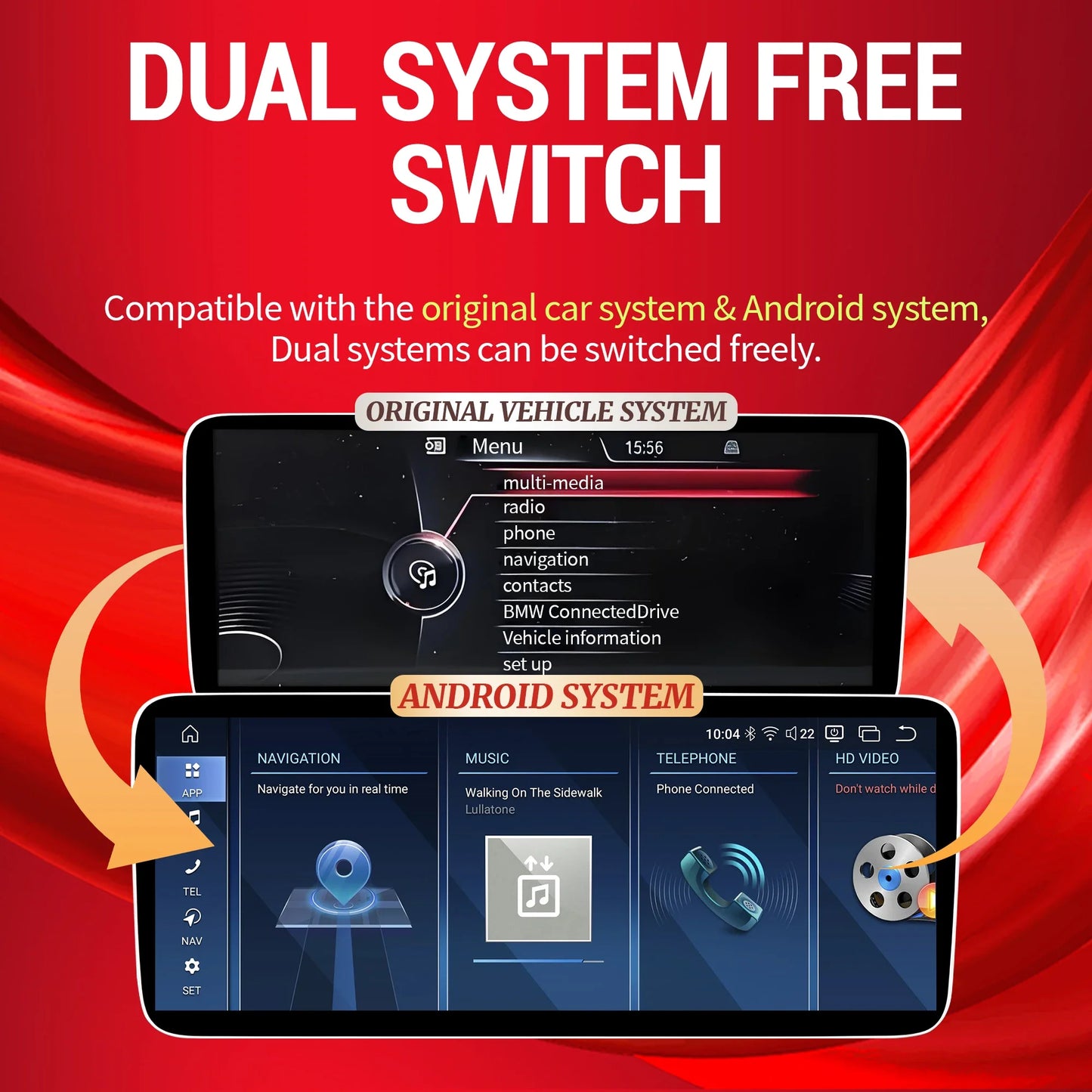 12.3 inch Android 13 For BMW X3 G01 X4 G02 2018-2022 Car Radio 4G GPS Wireless Bluetooth Carplay Snapdragon 680 Head Unit Screen
