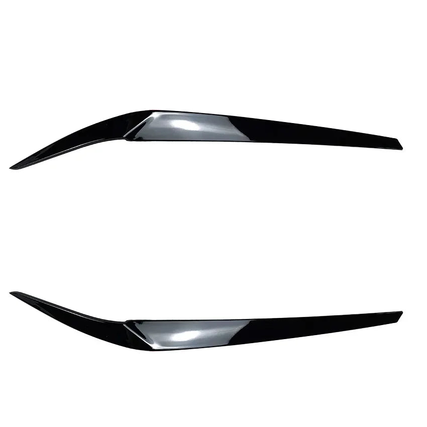 Front Headlight Eyelids Eyebrows for BMW 5 Series G30 G31 G38 F90 M5 525I 530I 540I 2017-2021 High Quality ABS Car Front Bodykit