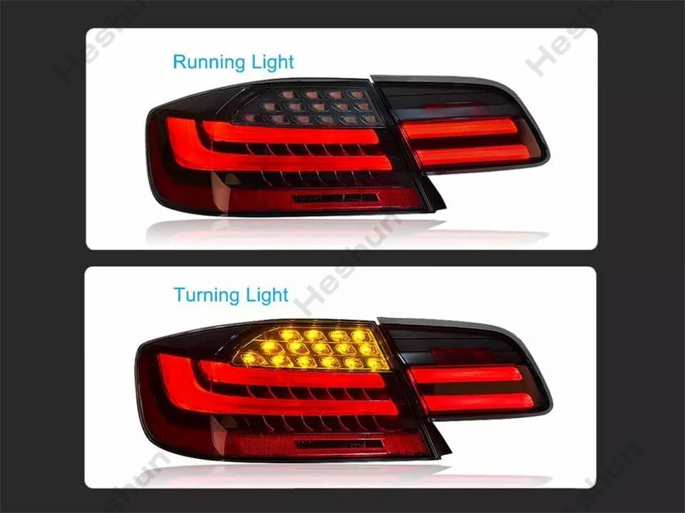 Pair Full LED Taillights For BMW 3 Series E92 M3 coupe 328i 335i 330i 2006 - 2012 Taillamp Rear Lamp Brake Fog Turn Signal Light