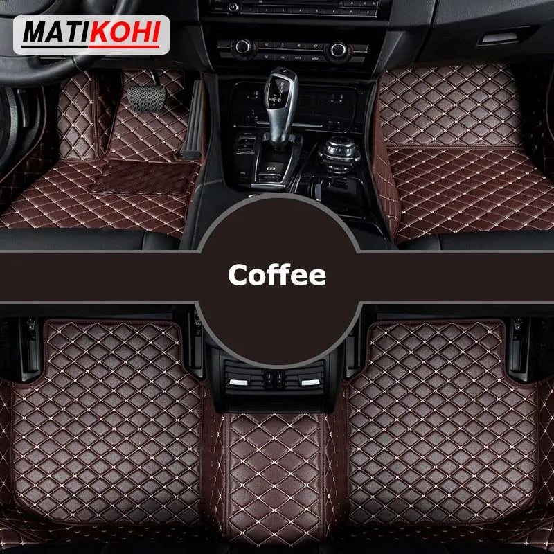 MATIKOHI Custom Car Floor Mats For BMW 4 Coupe F32 G22 2013-2023 2Doors Auto Carpets Foot Coche Accessorie