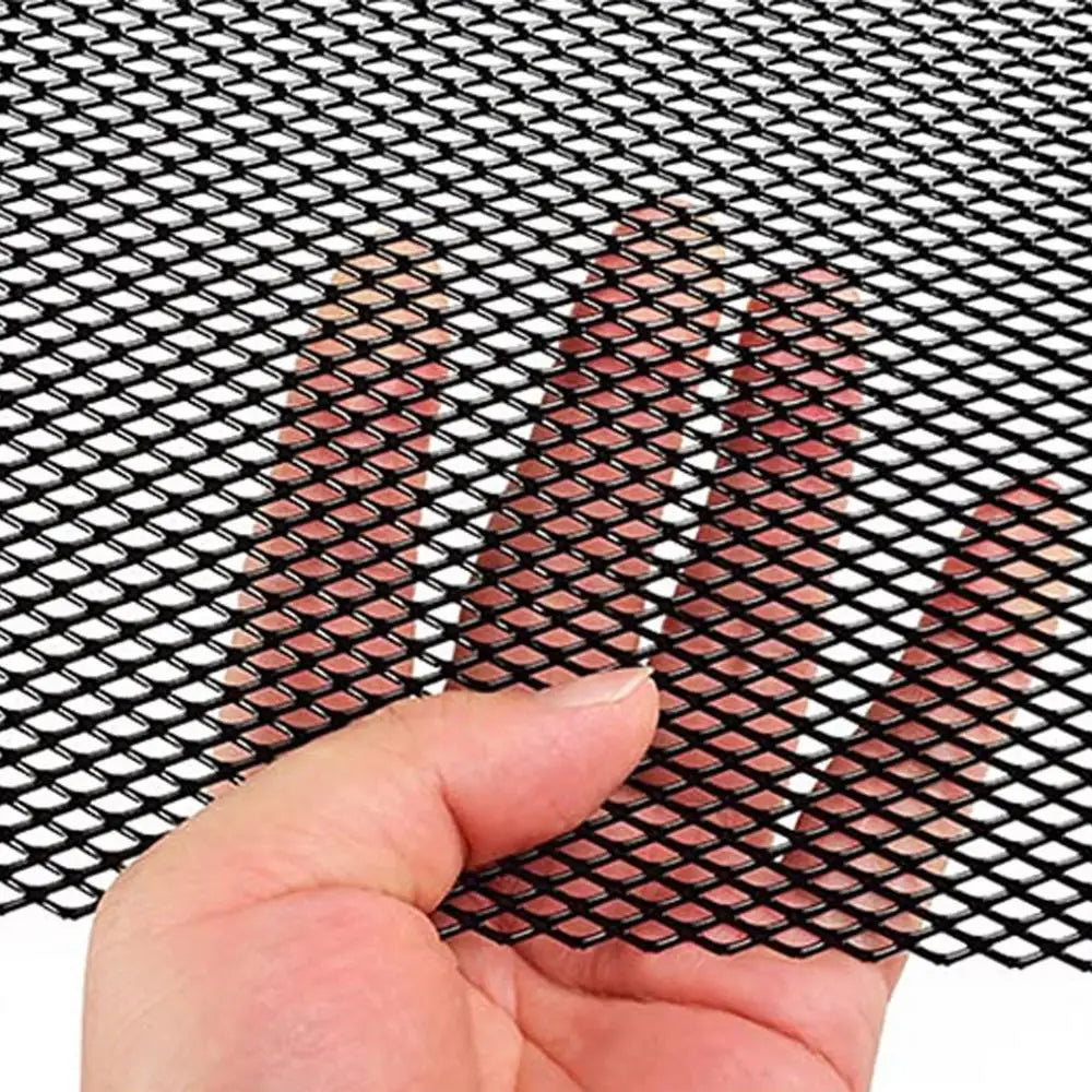 Car Tuning Grill Car Racing Grille Mesh Vent Universal Aluminum  Automotive Grille insert Bumper Vehicle Body Protective Tool