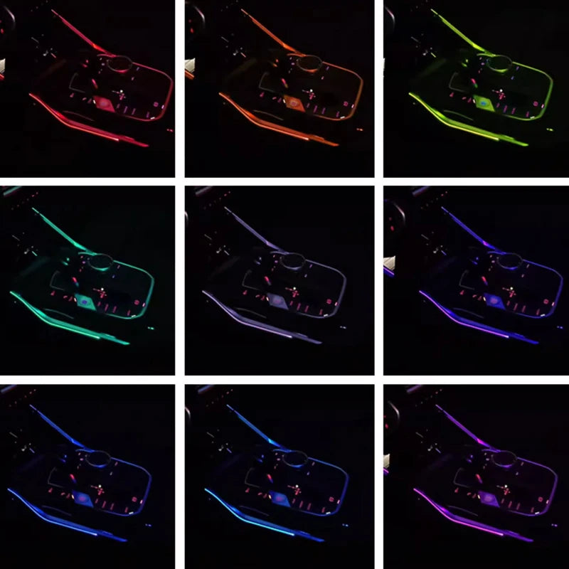 Center Console Saddle Light For BMW G20 G22 G80 G82 M3 M4 i3 i4 3/4 Series 11 Colours  Aamp Ambient Light Interior Mouldings