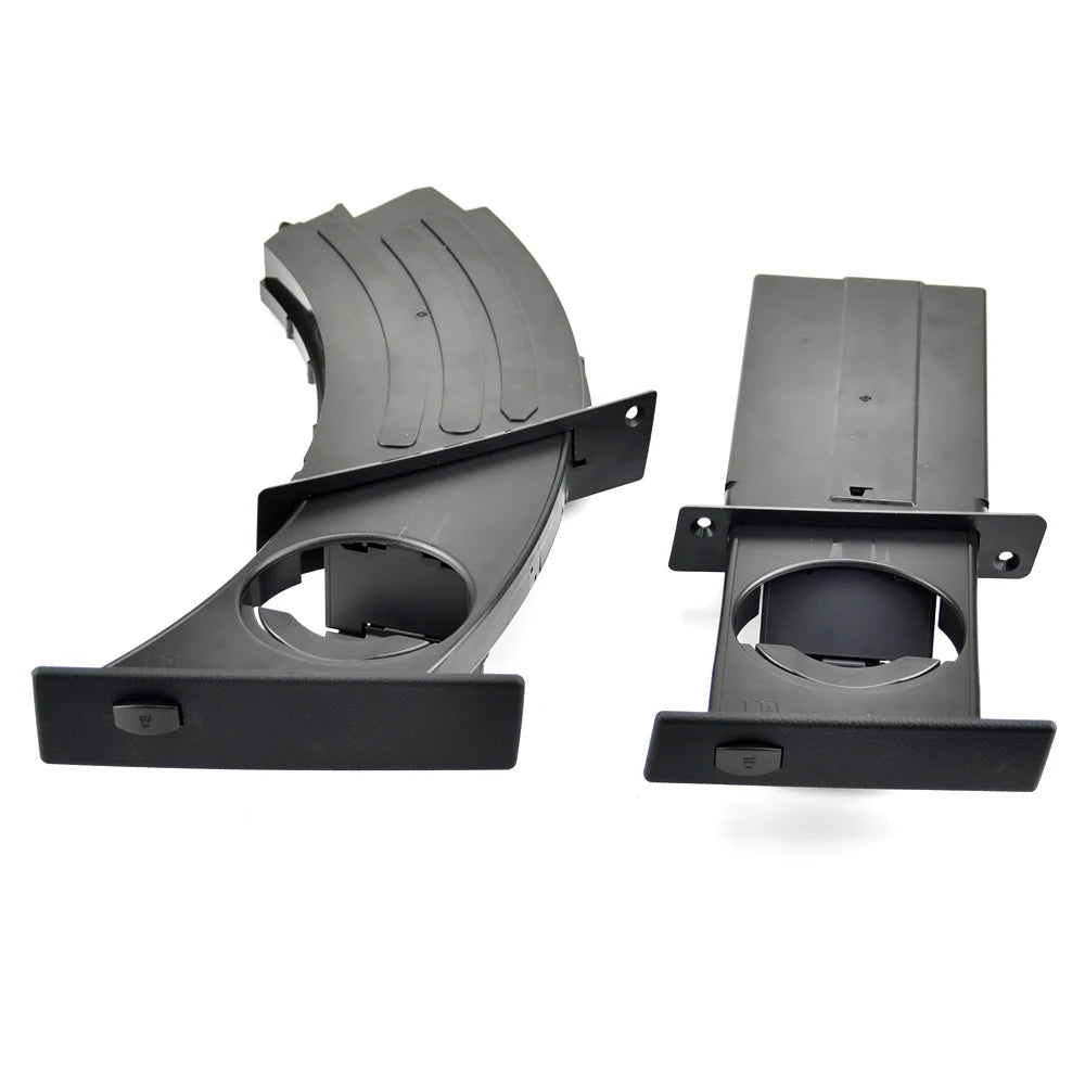 Auto Parts 51459125622 Front Left Right Cup Holder Drink Rack Black Holders For BMW E60 E61 5 Series 520i 525i 528i 2003-2010