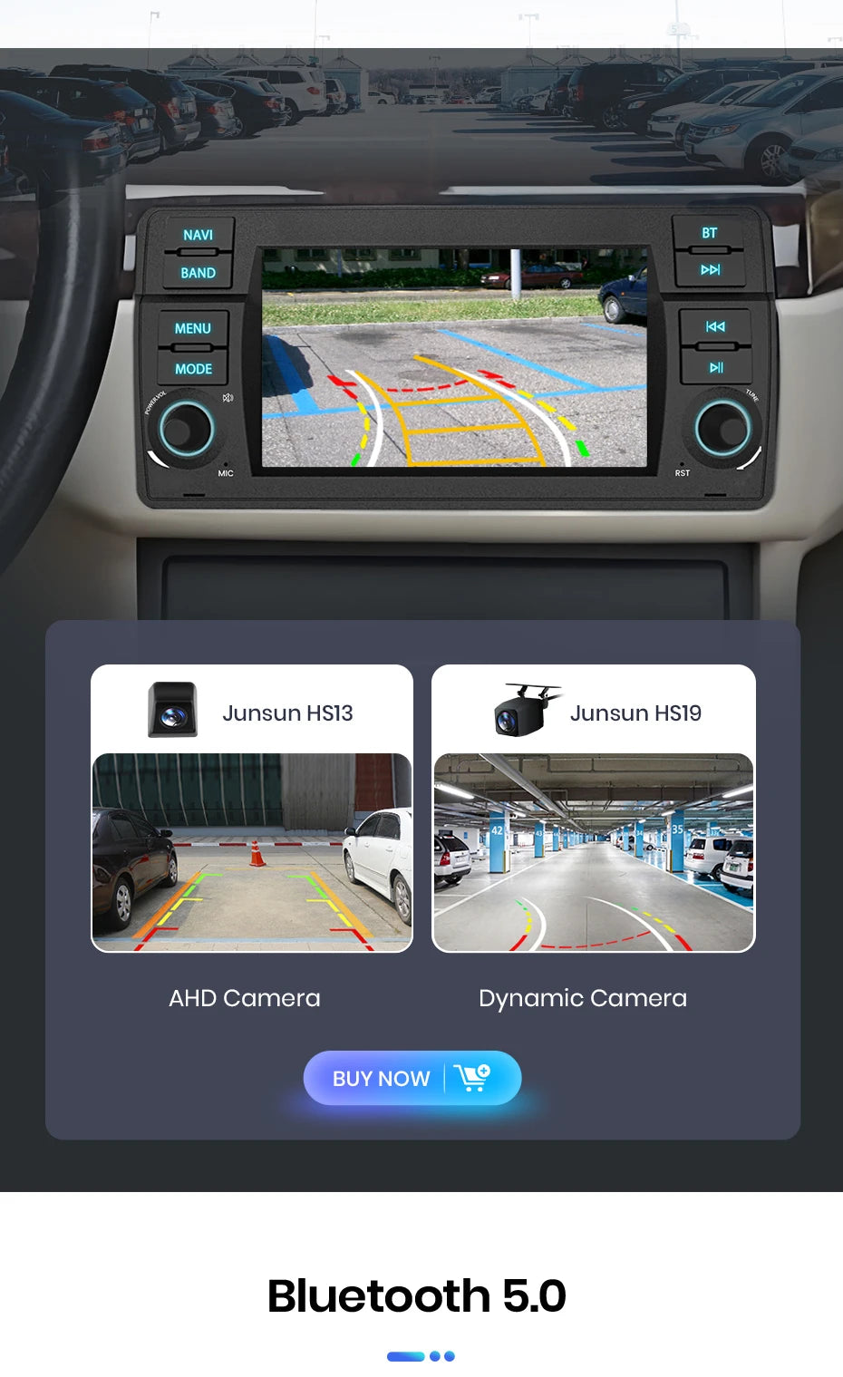 Junsun 7" Wireless CarPlay Android Auto Car Radio for BMW E46 M3 318 320 325 330 335 Multimedia Wireless Apple CarPlay Smart Intelligent Systems IPS Touch Screen Stereo Video Player 2 Din Autoradio Head Unit Navigation BT GPS