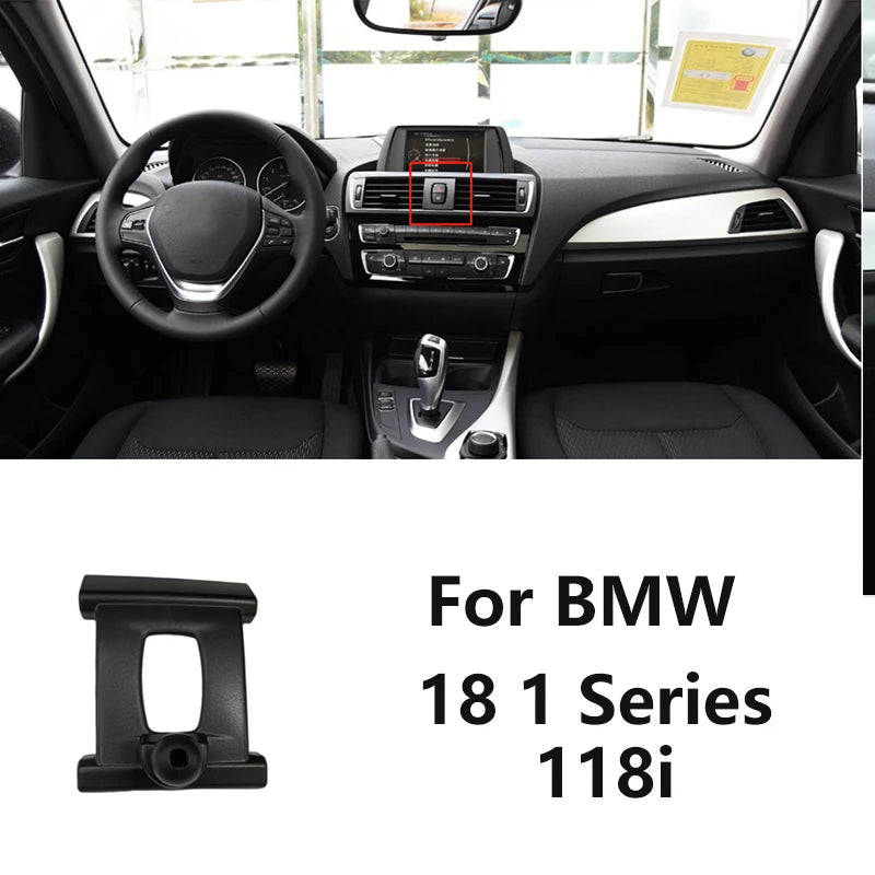 Car Special Phone Holder Stand 17mm Ball Head Base Interior GPS Mount Bracket For BMW 1/2/3/4/5/7 Series/X1X2/X3/X4/X5/X6/X7