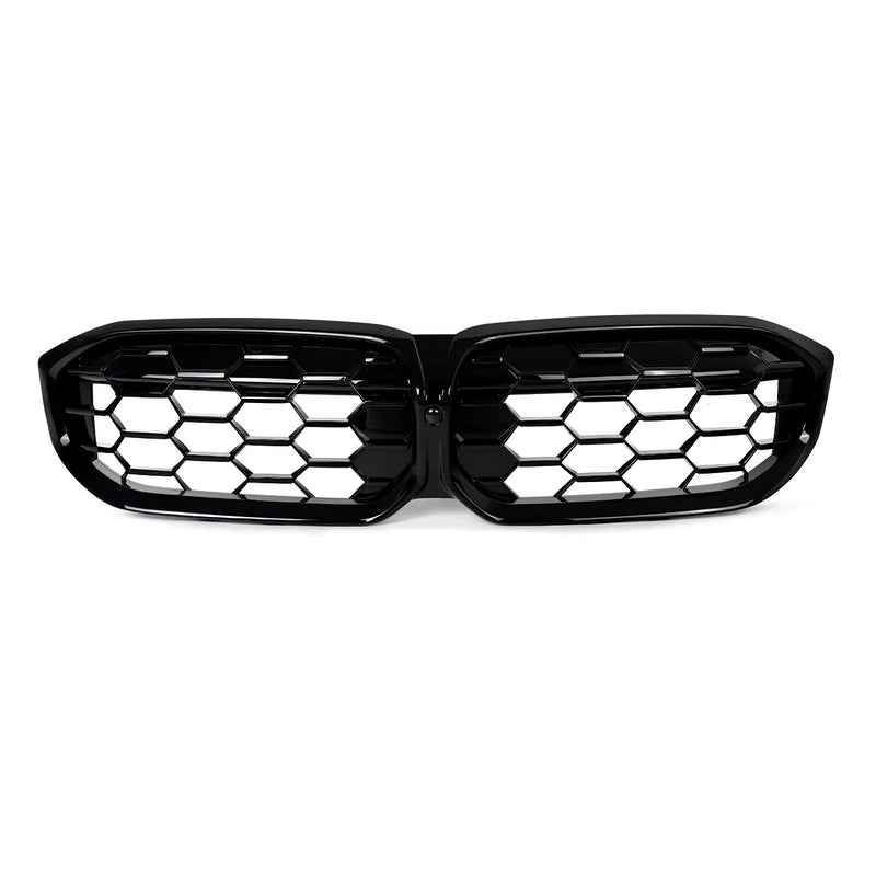 Honeycomb Kidney Grilles, Gloss Black, for BMW 3 Series G20 / G21 LCI (2022+)