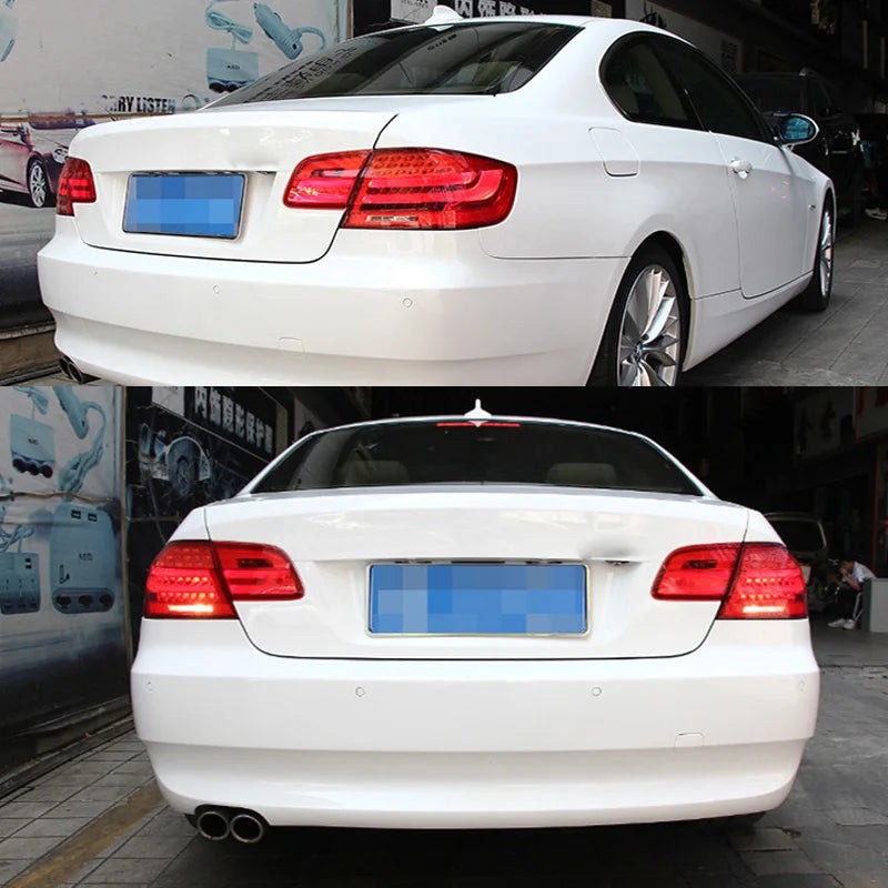 Pair LED Tail Lights For BMW 3 Series M3 E92 330i 335i M3 2005-2013 Rear Brake + Reverse+ Turn Signal Lamp Car Styling