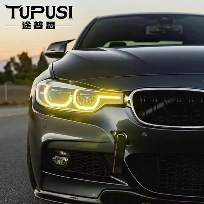 Yellow LED DRL modules for BMW F30 / F31 / F35 LCI, product photo 4