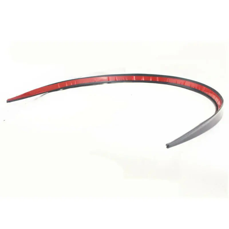 Car ABS Universal 1.2M BlackSpoiler Carbon Fiber Accessory Car Spoiler Soft Car Rear Roof Trunk Spoiler Rear Wing Lip Trim Stick