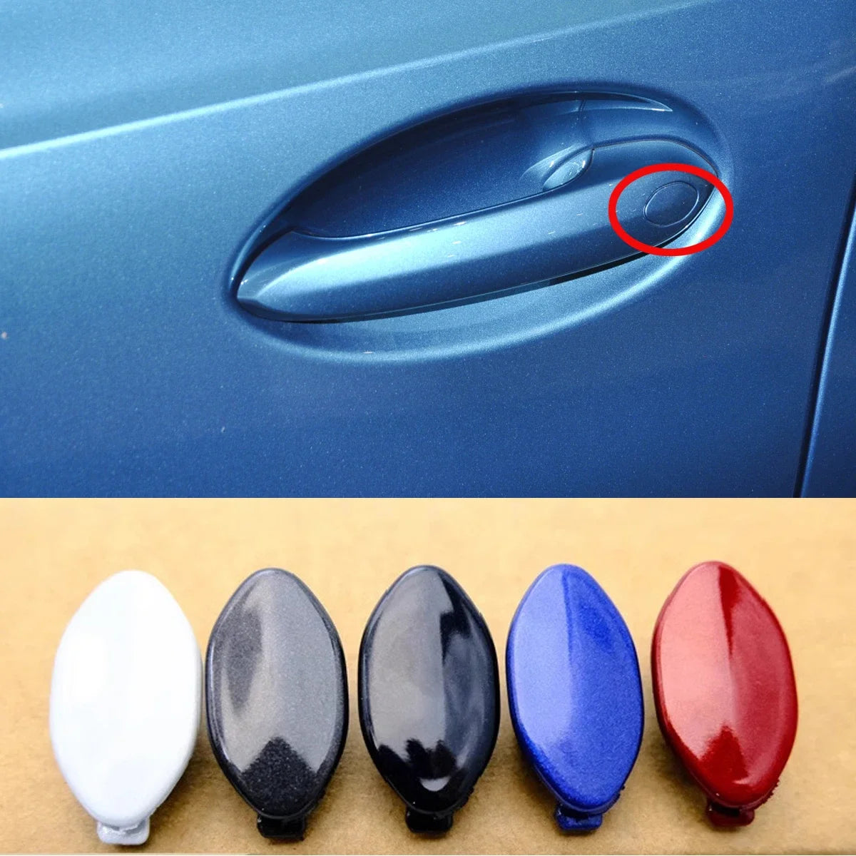 Exterior Front Left Door Handle Cover For BMW 1 3 5 6 8 Series X5 X6 X7 Z4 M5 M8 X3M X5M G05 G07 G20 G21 G30 G31 G15 51219854991