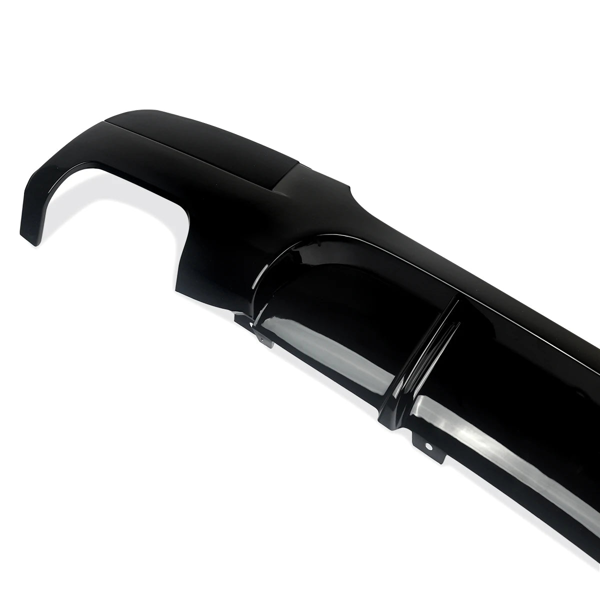 Performance Style for 2005-2013 BMW 3 Series 325i 335i E90 E91 M Sport Rear Bumper Diffuser Lip 2005-2013 Glossy Black Tuning