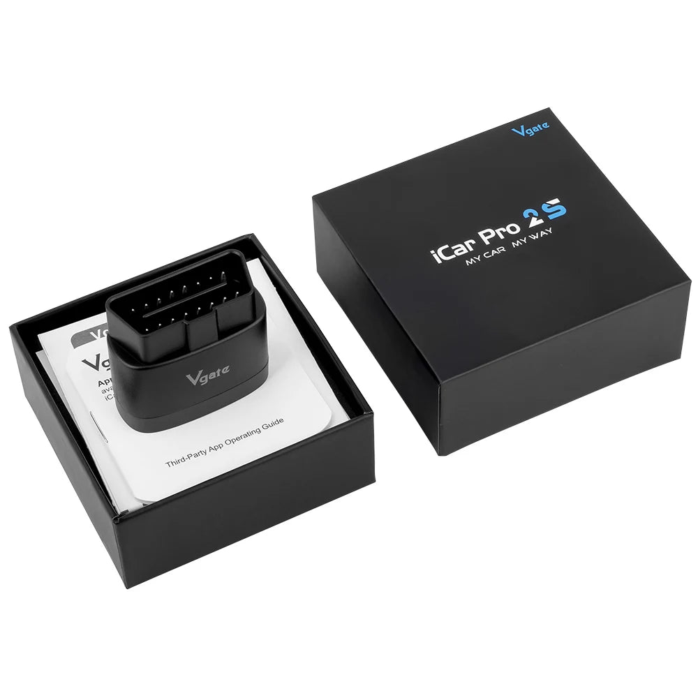 NEW Vgate iCar Pro 2S ELM327 Bluetooth 5.2 V2.3 Car OBD Scanner Upgraded EV Auto Diagnostic Tool BimmerCode for IOS Android PC