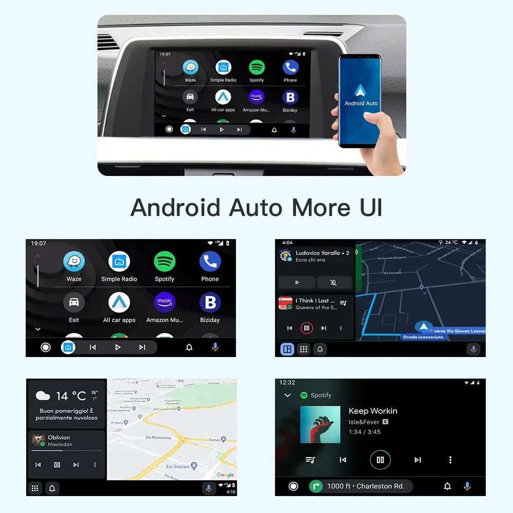 LEXXSON NEW Wireless CarPlay Android For BMW NBT CIC System 1 2 3 4 5 Series X1 X3 X4 X5 F20 F30 F31 F34 F10 F48 F25 F26 F15 F60