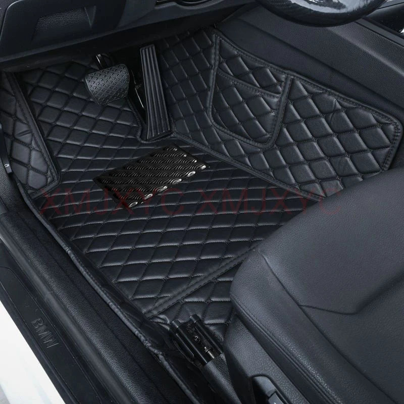 Artificial Leather Custom Car Floor Mats for BMW 4 Series F32 Coupe F33 Convertible F36 Gran Coupe Interior Accessories Details
