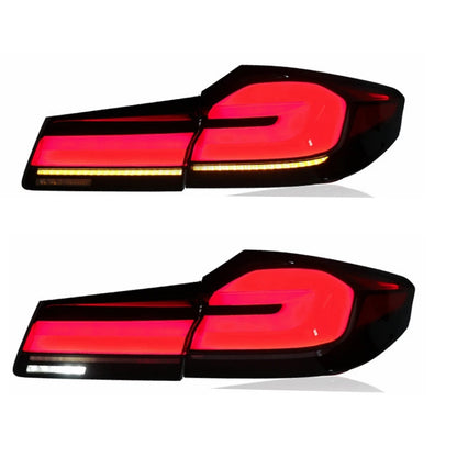 LCI-style LED tail lights for BMW 5 Series G30, view 2