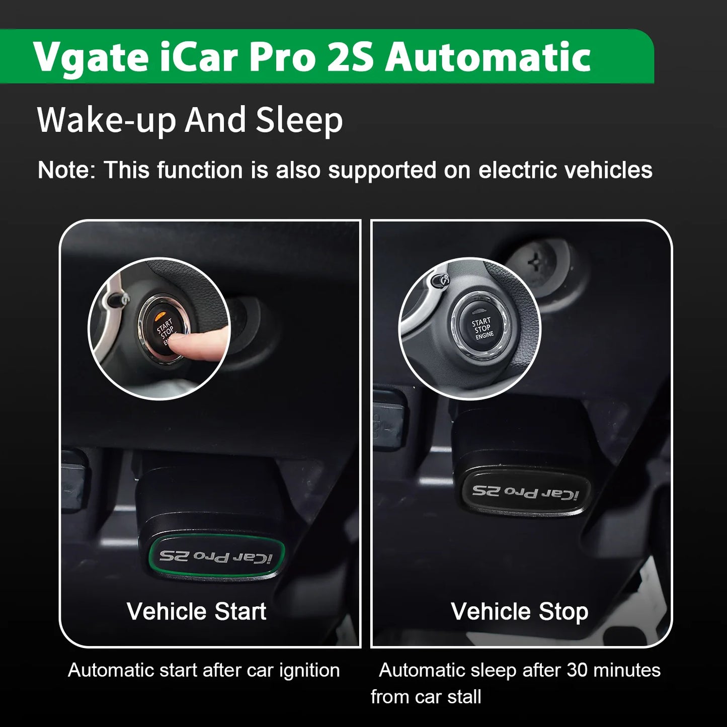 NEW Vgate iCar Pro 2S ELM327 Bluetooth 5.2 V2.3 Car OBD Scanner Upgraded EV Auto Diagnostic Tool BimmerCode for IOS Android PC