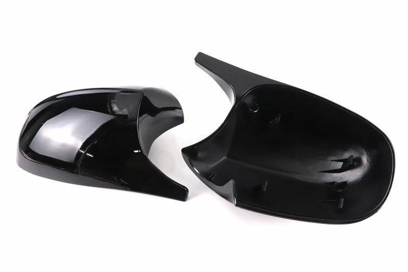 Carbon Fiber Pattern Black Side Mirror cover Caps Replacement for BMW E90 E91 2005-2011 E92 E93 2006-2013 E81 E82 E88 E87 E88
