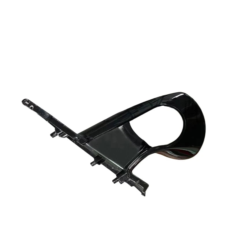 Black Front Window Triangle Trim Plate Side Mirror Garnish Cover Panel Mirror Base Holder for BMW 3 Series G20 G21 G28 2020-2023
