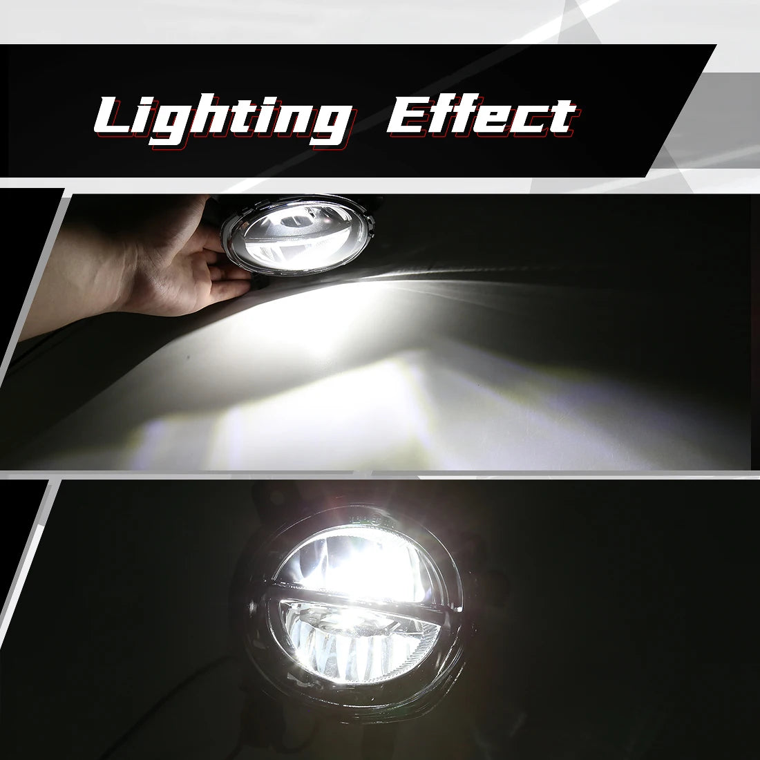 63177315559 63177315560 For BMW F20 F21 F22 F23 F30 F31 F32 F34 GT F35 LCI Car Fog Lamp LED Front Bumper Driving Lights DRL 12V