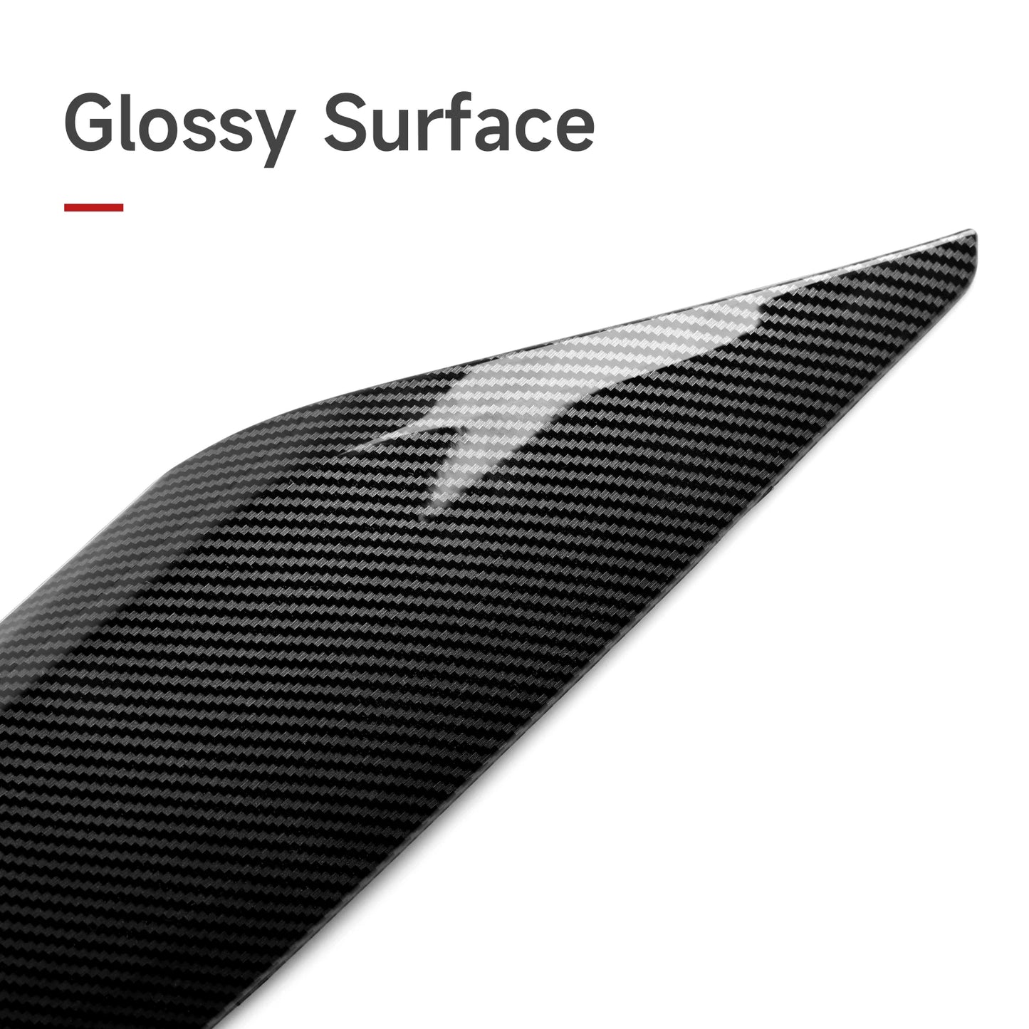 For BMW F30 F31 F34 3GT F32 F33 F36 (2012-2020) Center Console Dashboard Panel Cover Trim Accessories, Carbon Fiber ABS Sticker