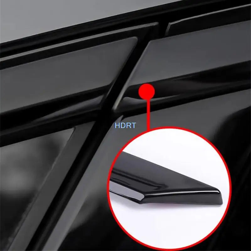 Sticker Glass Moulding Cover Black Window Strip Trim Frame For BMW X1 X2 X3 X4 X5 X6 X7 3 4 5 6 7 Series 2006-2023 Car Styling