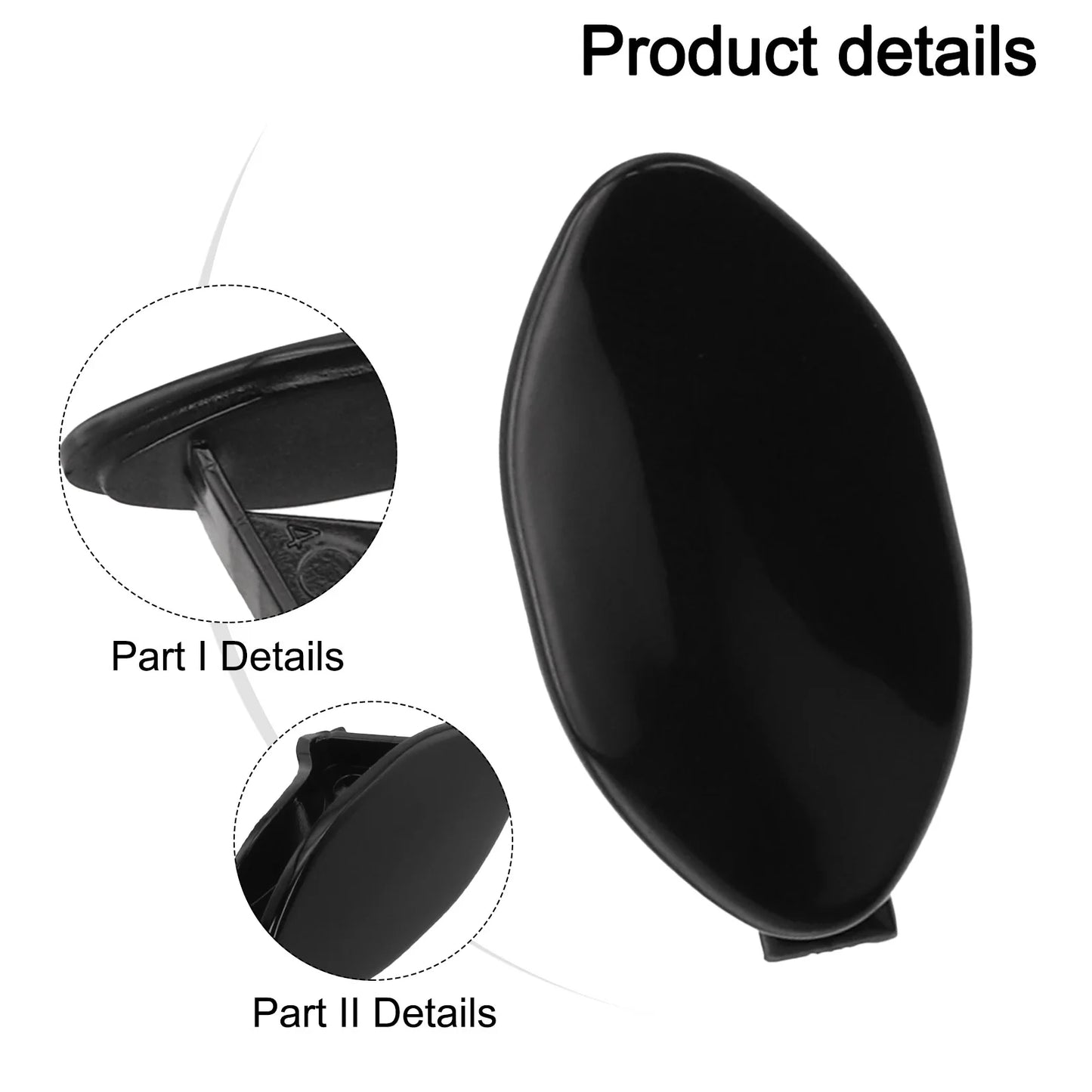 Driver Side Door Handle Key Hole Cover Cap For BMW G20 G30 G06 G05 G01 2019-2023 51217489341 Exterior Door Accessories