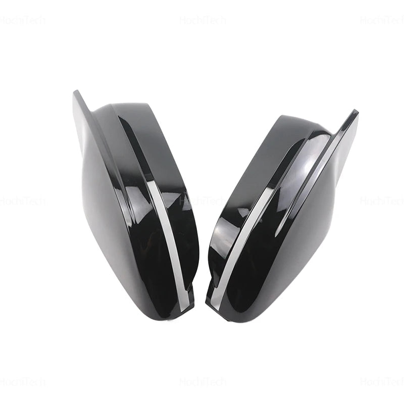 For BMW 3 4 5 7 8 Series G20 G21 G30 G38 G22 G23 G11 G12 G15 G16 Carbon Fiber Glossy Black Replacement Side Mirror Covers Cap