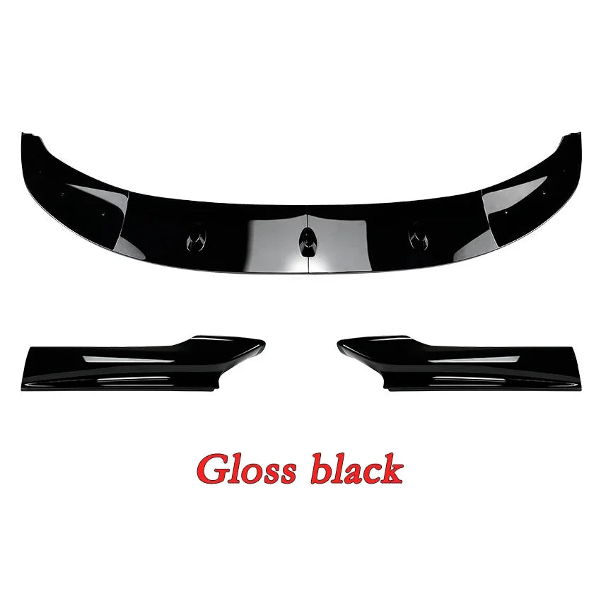 For BMW 5 Series F10 F11 M Sport 535i 528i M550d 2010-2016 Car Front Bumper Lip Splitter Diffuser Body Kit Spoiler Trim Tuning