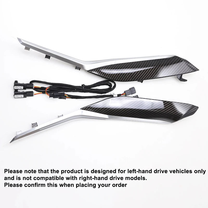 Center Console Saddle Light For BMW G20 G22 G80 G82 M3 M4 i3 i4 3/4 Series 11 Colours  Aamp Ambient Light Interior Mouldings