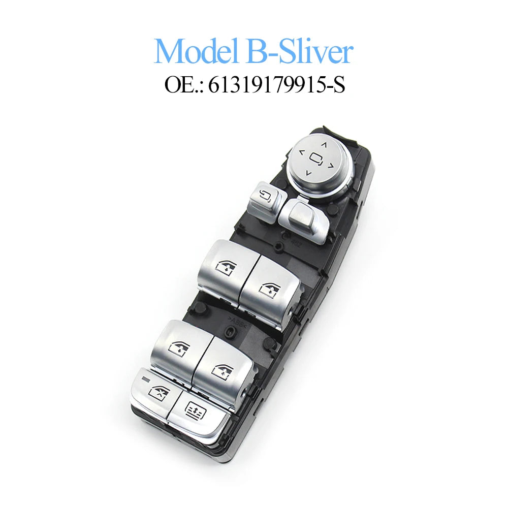 LHD RHD Power Lifter Master Window Regulator Switch Control Mirror Button For BMW 3 5 7 X3 X4 F30 F35 F25 F26 F10 F18 F01 F02